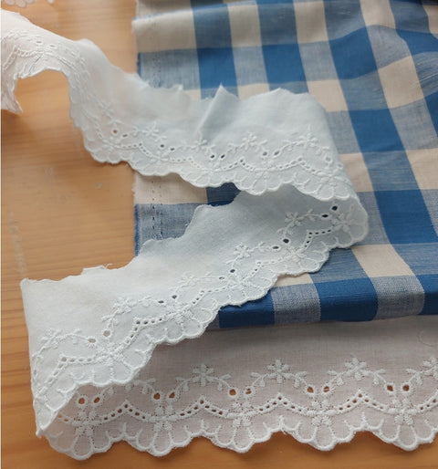 14 yards, Cotton Lace, Trimming, Edging /56912