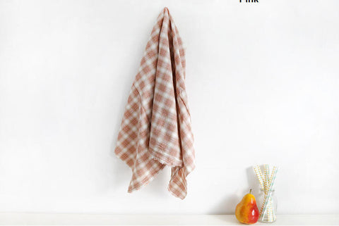 Pink Plaids Cotton Fabric - By the Yard 68263 69360-1