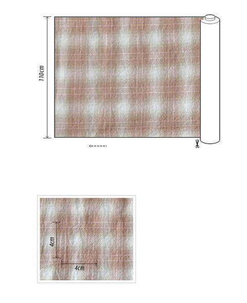 Pink Plaids Cotton Fabric - By the Yard 68263 69360-1